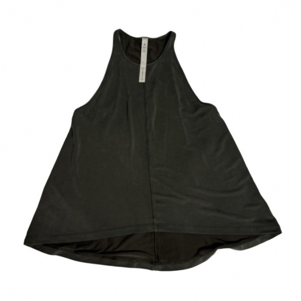 Lululemon High Neck Racerback Tank Top 'Dark Olive'